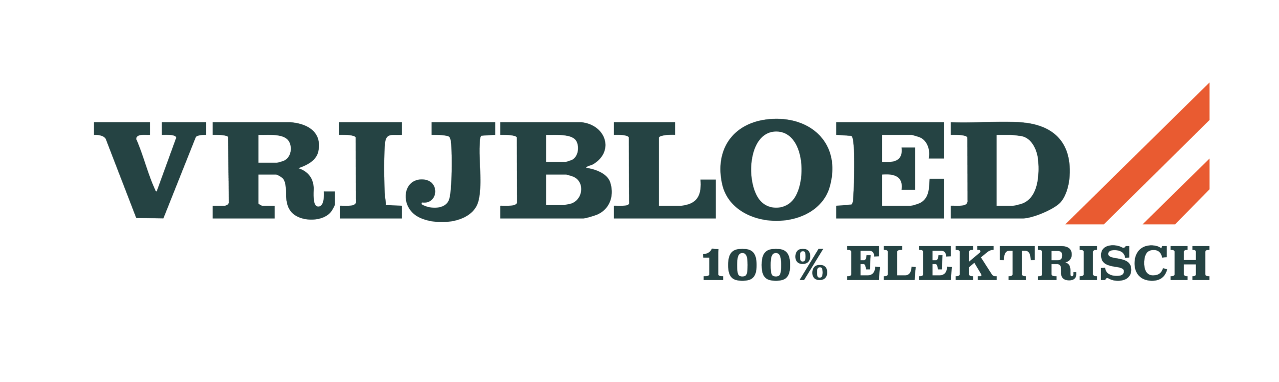 vrijbloed logo achtergrond wit